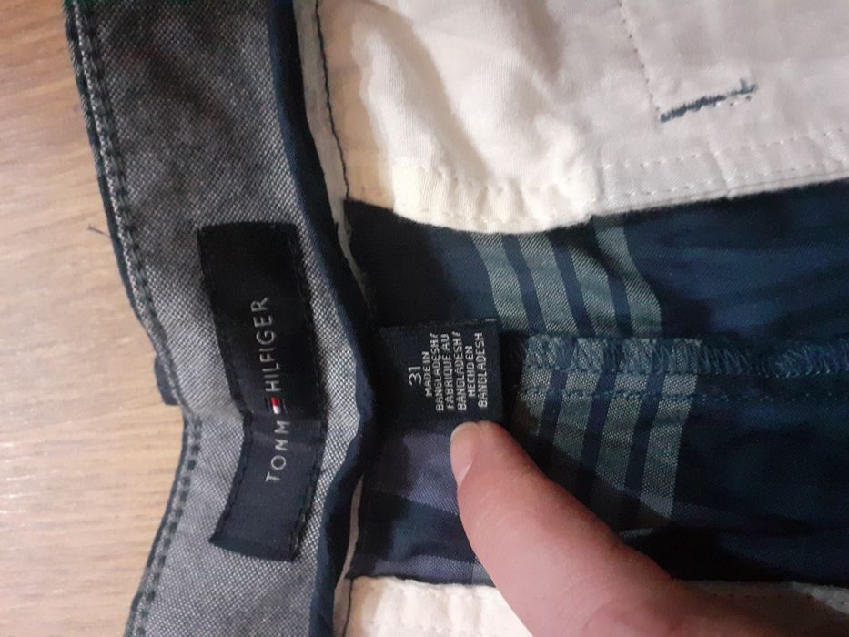 Spodenki tommy hilfiger kratka tanio