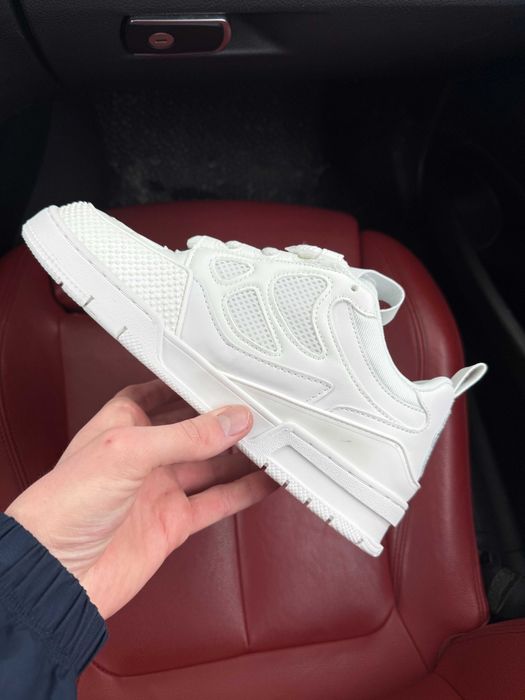 (ОПЛАТА ПІСЛЯ ОГЛЯДУ)Louis Vuitton Skate All White Луї Вітони Скейт