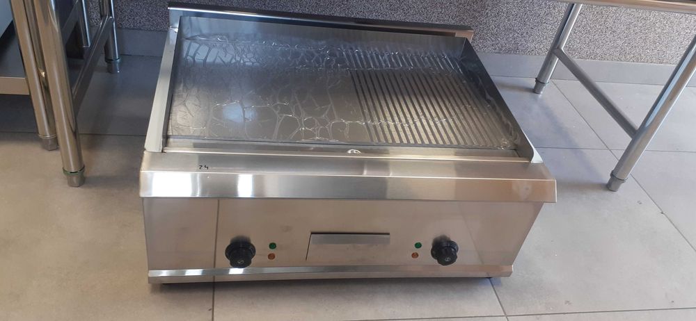 Grill elektryczny ryflowany 3KW+3KW Nowy wysyłka