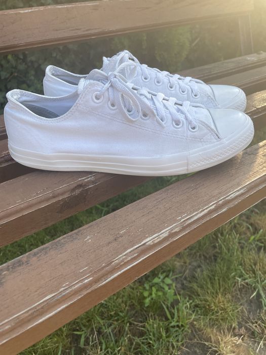 Converse. Vans Літні  кеди 44р. Макасіни білі і чорні.Оригінал
