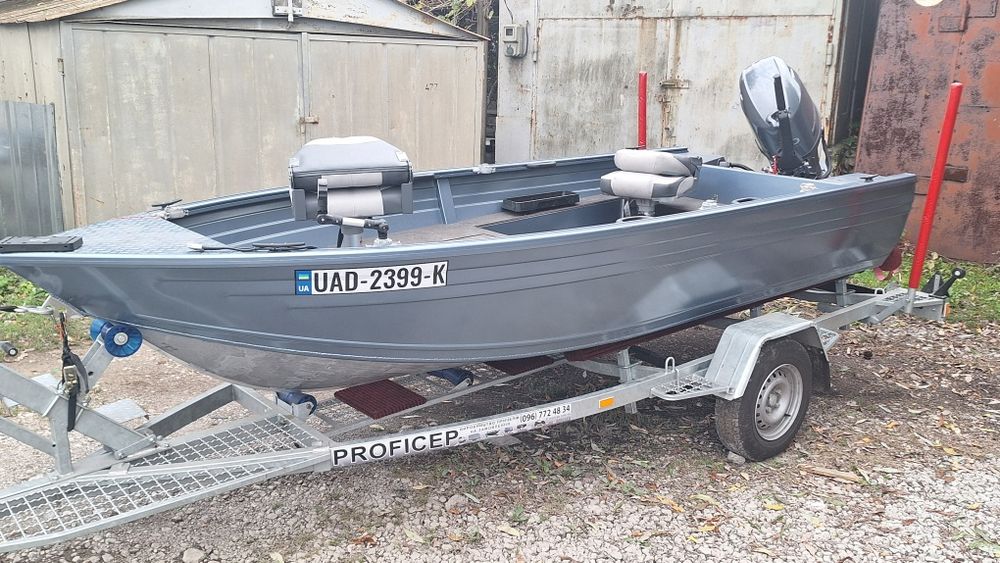 Лодка алюминевая VELSEN-425/FurSeal-425 новая