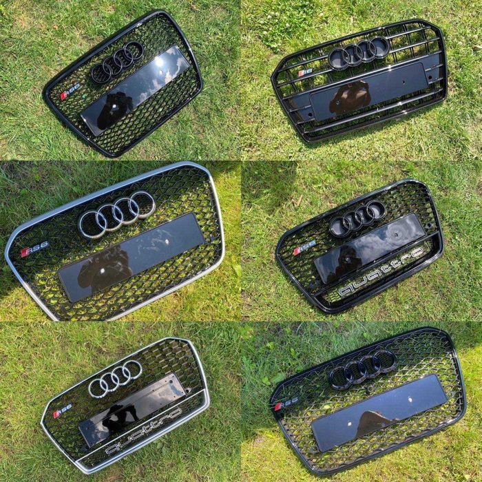 audi решетка радиатора решітка ауди ауді a3a4a5a6a7a8q3q5q7q8s6s4sq5a1