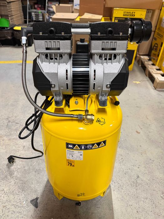 STANLEY Kompresor Bezolejowy 50L 59dB CICHY