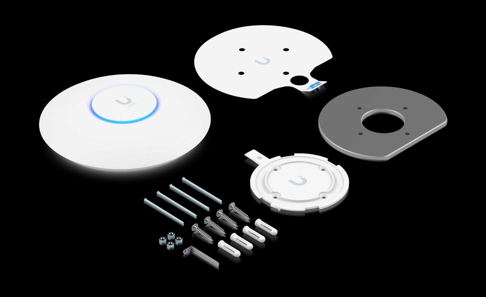 Новая гигабитная WiFi Mesh точка доступа Ubiquiti U6+ роуминг AX3000