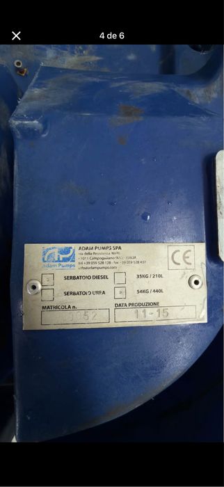 Deposito de 440 litros