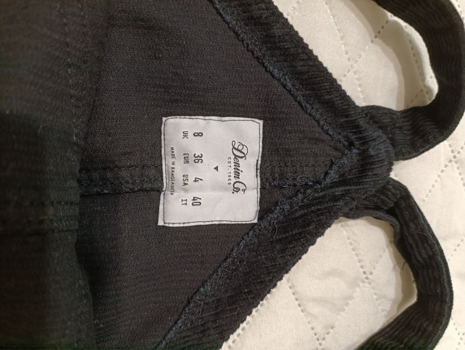 Сарафан вельветовий чорний 36р.