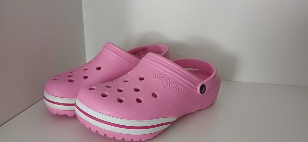 Klapki Crocs dla dziewczynki roz. 30-31 /wkładka 19cm/Nowe
