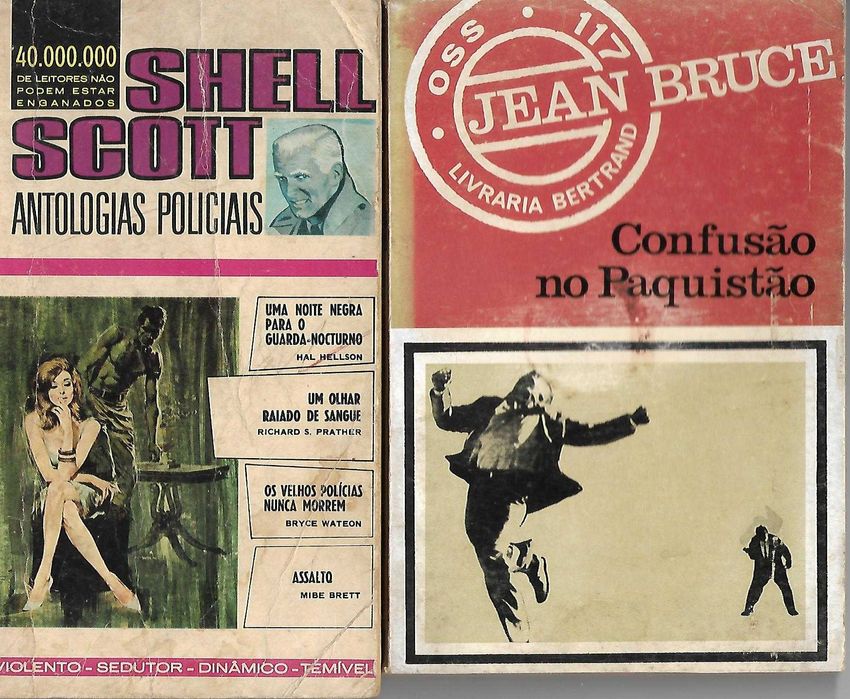 2 Livros policiais de bolso (com portes)