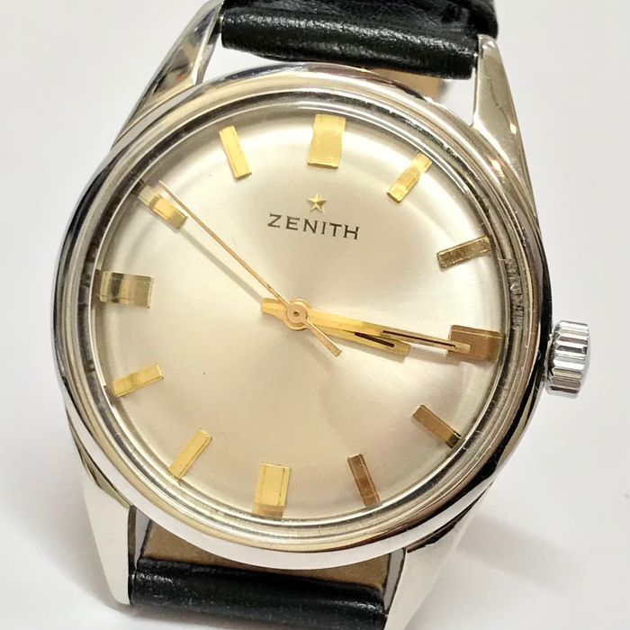 ZENITH 2300 Classic Swiss Zegarek MĘSKI 33mm klasyczny 17jewels SZWAJC
