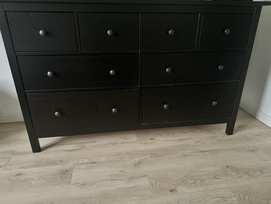 Komoda Hemnes  +2 szaski nocne Ikea