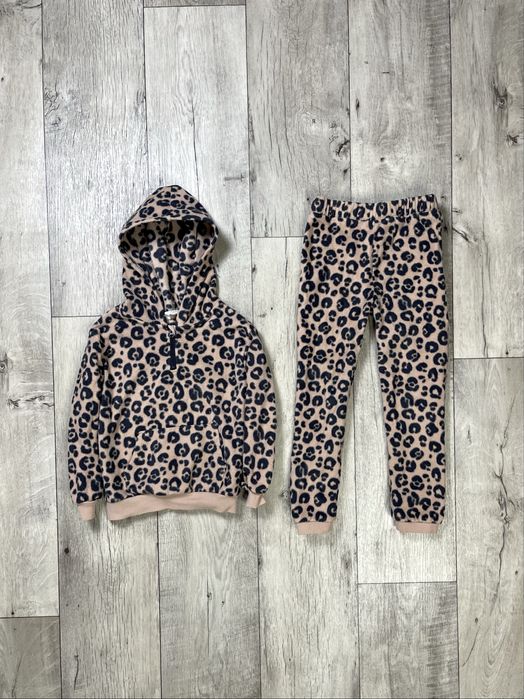 H&M спортивный костюм 5-6 лет 116 см детский флисовый