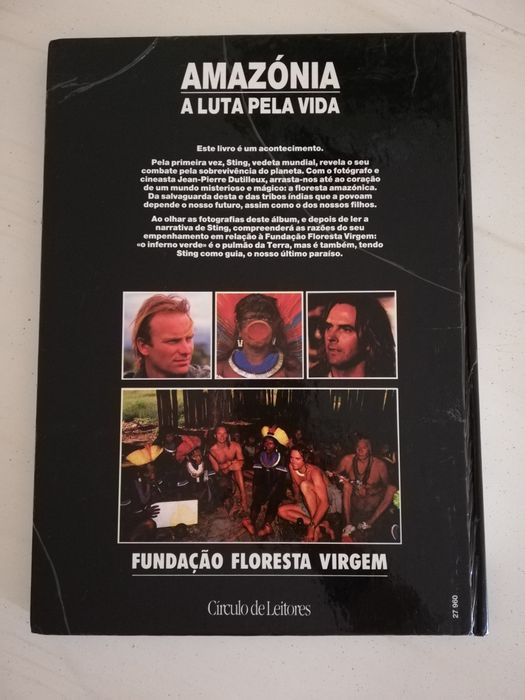 Livro "Amazónia - A Luta pela Vida"