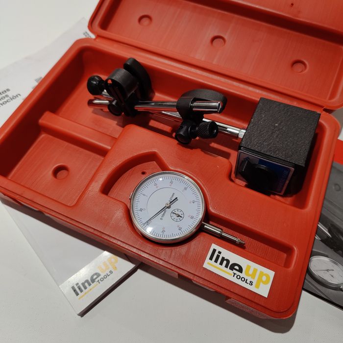 Relógio comparador com suporte magnético (Com Iva)