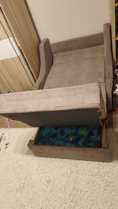 Sofa rozkładana pojedyncza
