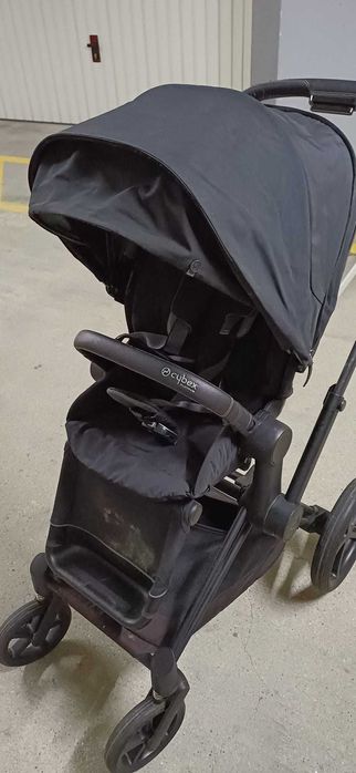 Carrinho bebe / Modelo: Priam Platinum Cybex  - Preto