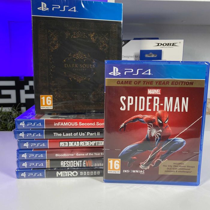 Геймпад PlayStation 4 DualShock 4 V2 Black Чорний Джойстік PS4 Вживани