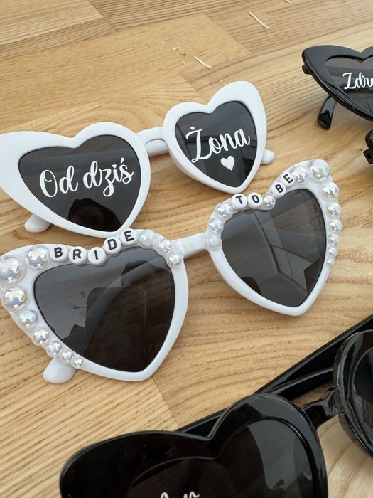 Okulary serca - wesele