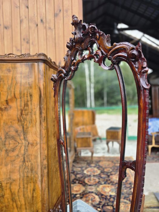 Sypialnia ART DECO barok orzech komplet #1912 Stylowy Węgrów