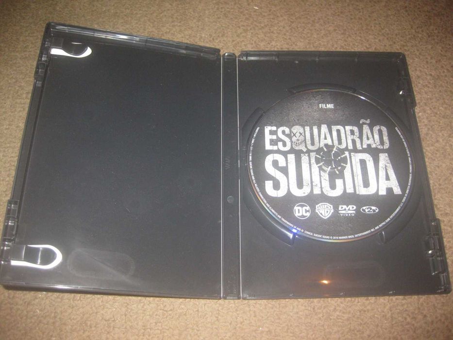DVD "Esquadrão Suicida" com Will Smith