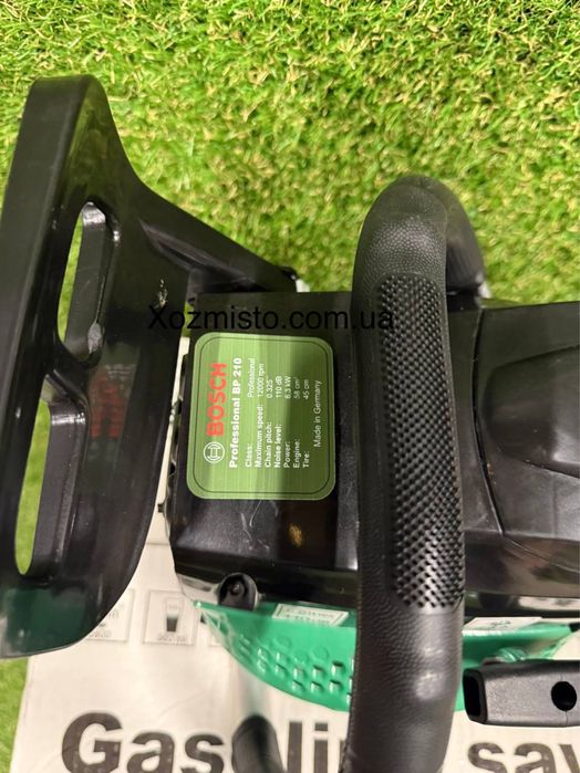 Бензопила Boschh BP 210 (шина 45 см, 6.3 кВт)  у подарунок 2 вида масл