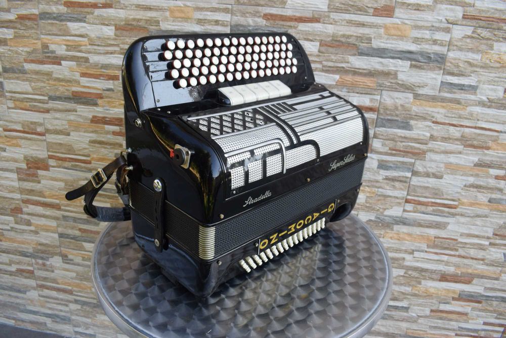 Acordeao Stradella Super Salas 3 voyz Cassoto  VOZ