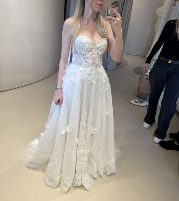 Suknia ślubna Milla Nova Bright XS WDC-03 ze zdobieniami, 2025