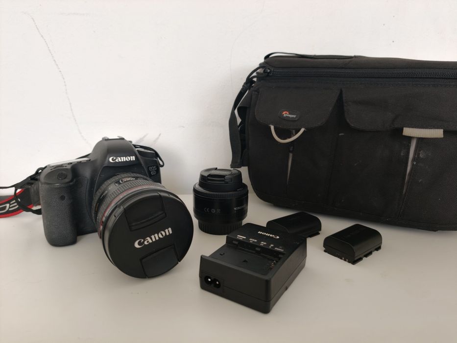 Vendo Canon 6D + objectivas
