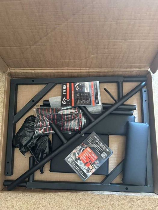 Турнік бруси на стіну SAB 5 в 1 (4в1) з адаптивною спинкою (Телефонуй)