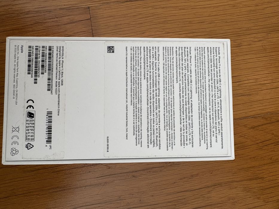 iPhone 11 128GB Black -Bateria 100%– Oferta de Cap