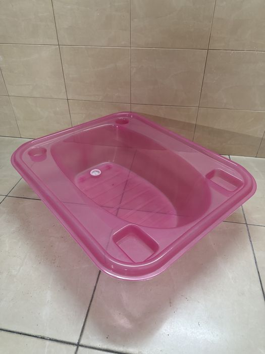 Banheira de bebé (rosa)