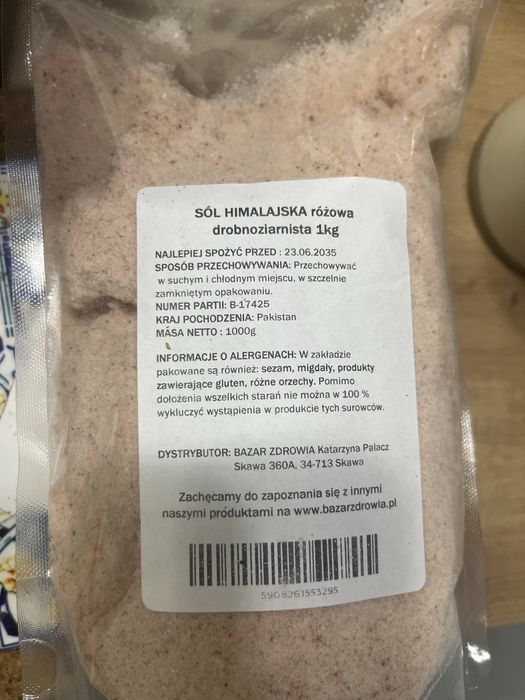 Sól himalajska rózowa