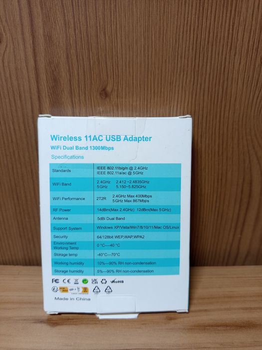 Adapter USB 3.0 1300 Mbps
