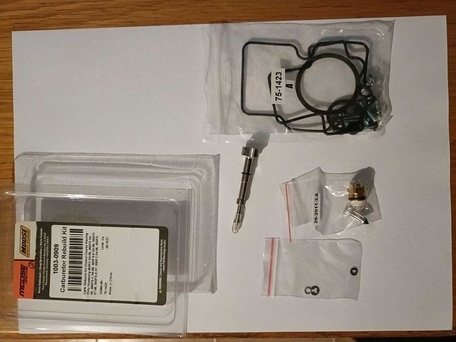 Kit reparação carburador Keihin FCR-MX41