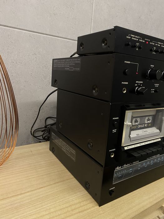 Fisher Studio Standard - timer, wzmacniacz CA-2030,Deck CR-4130,Tuner