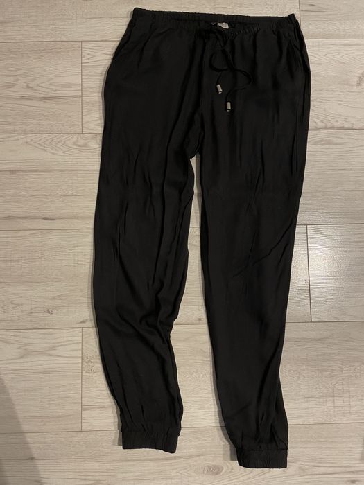Spodnie joggery 34 sznurek ściągacze