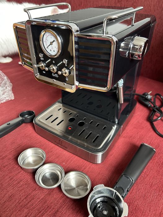 Klarstein Gusto Classico Эспрессо Кофеварка (Рожковая Кофемашина)