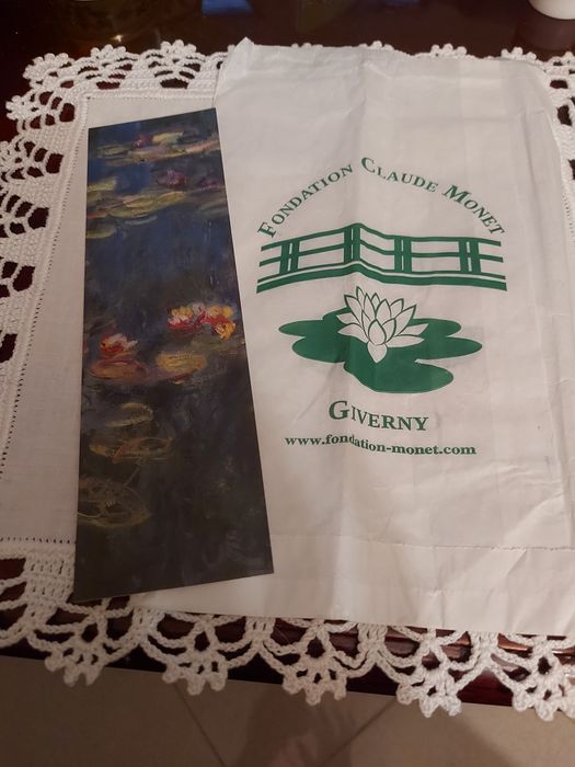 Marcador de Livros - Nenúfares - Claude Monet.