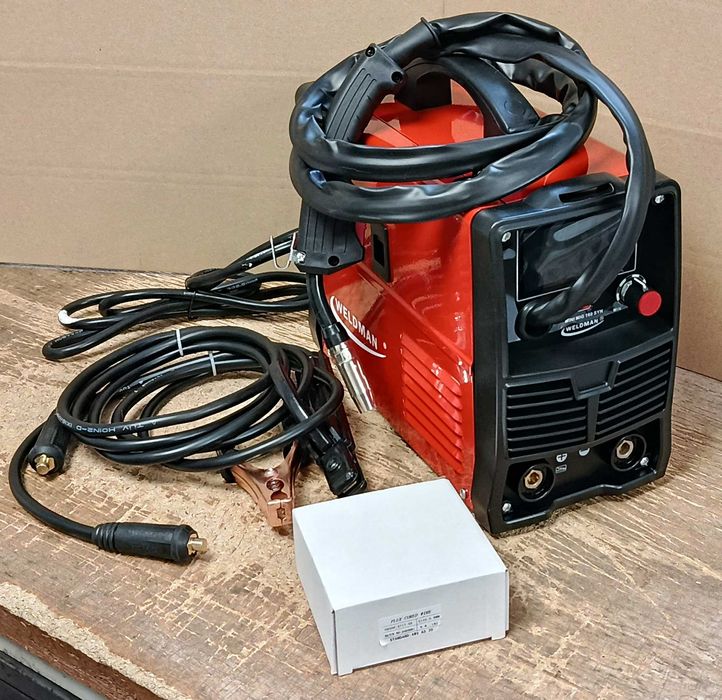 Spawarka MIGOMAT bezgazowy Weldman Minimig 160A flux nowy + drut
