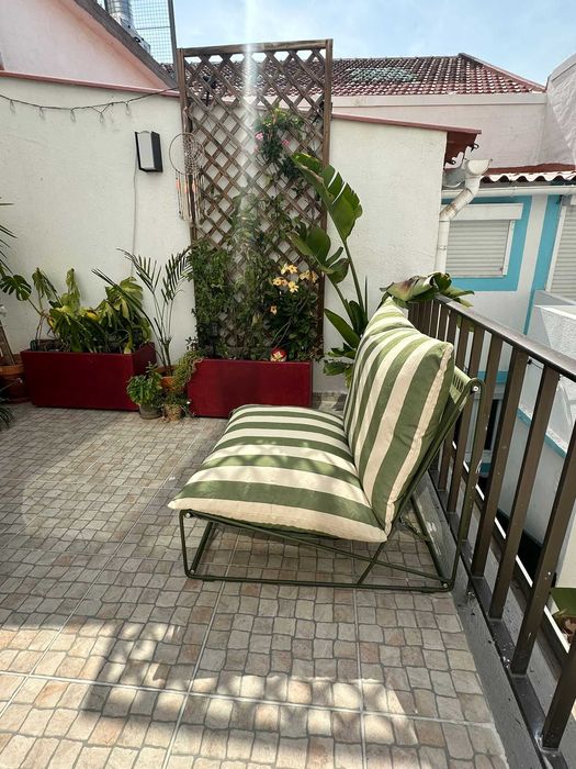 Sofá modular de jardim Sklum - novo ainda na embalagem