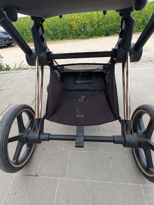 Wózek Cybex Priam 4.0 gondola dj khaled, spacerówka czarna