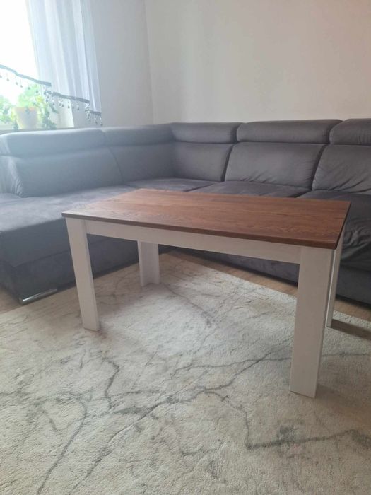 Stół klejonka blat lite drewno