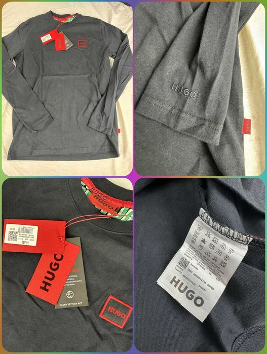 Longsleeve Hugo Boss nowośc ralph lauren armani premium