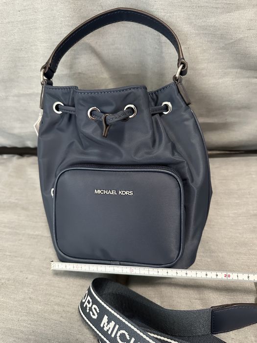 Сумка-мішок синя MICHAEL KORS