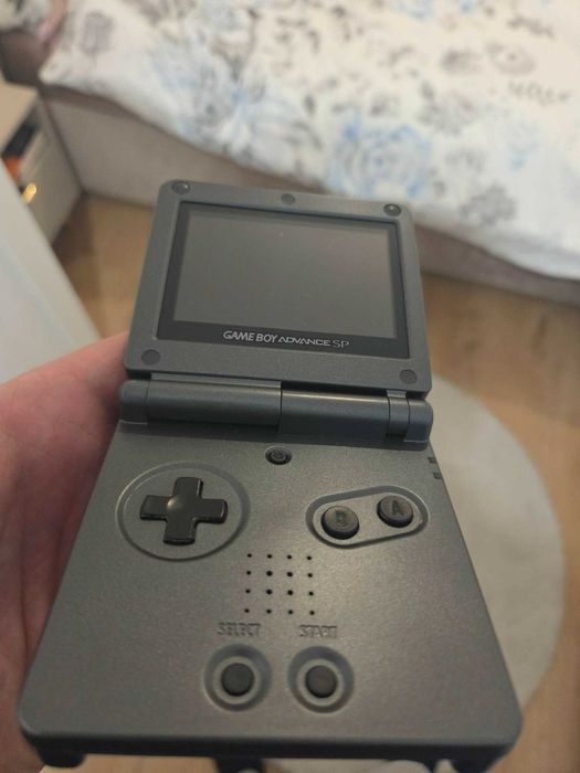 Gameboy Advance SP AGS 101 Graphite Komplet