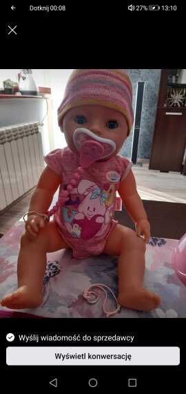 lalka bobas baby born z akcesoriami