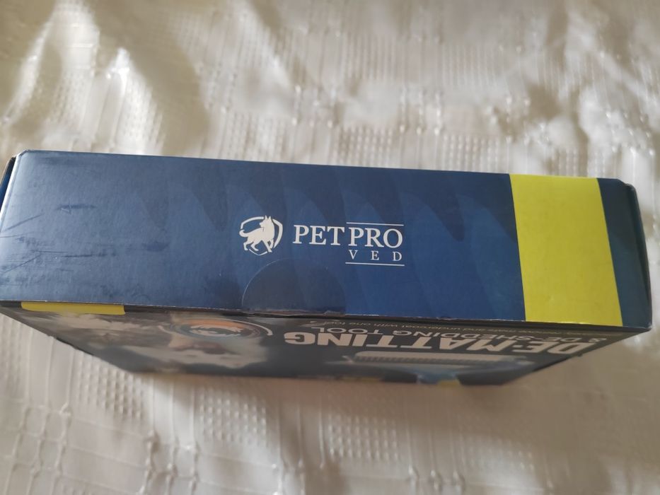 PET PRO 2in1: Kołtuny + Linienie | NEW | Szczotka dla psa/kota