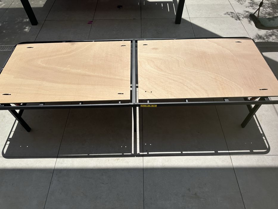 Cama casal compacta portatil (dupla)