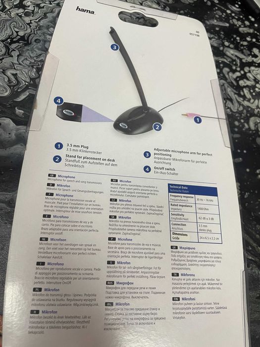 Hama Table Microphone CS-198