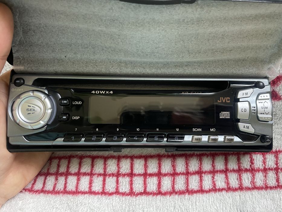 JVC KD-S717 зовнішня панель: 500 грн. - Передняя панель, телевизор