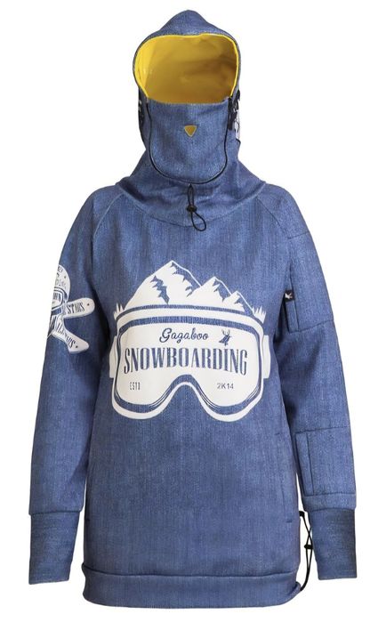 Kurtka snowboardowa Gagaboo Denim membrana 20 000